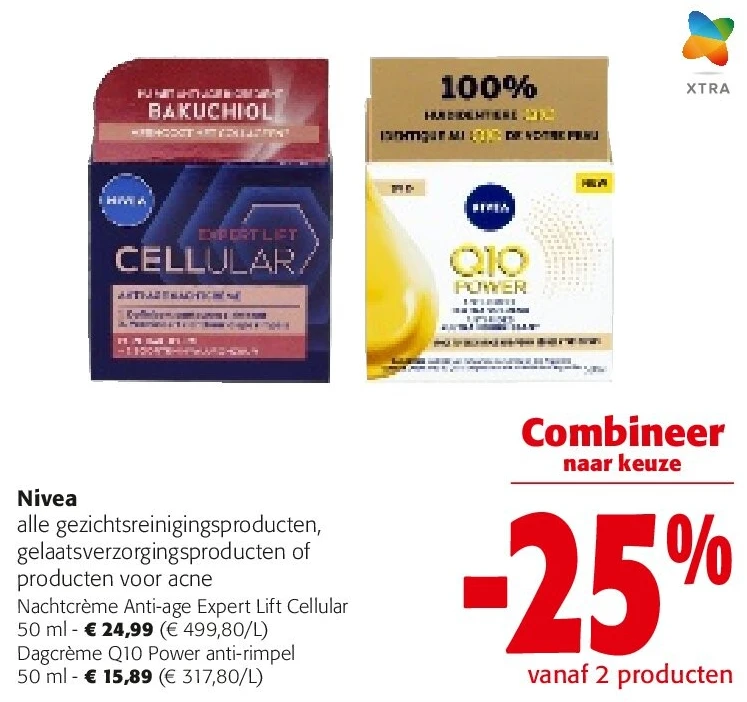 Nivea Nachtcrème Anti-age Expert Lift Cellular 50 ml