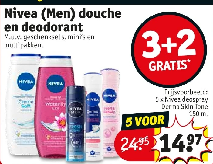 Nivea (Men) douche en deodorant