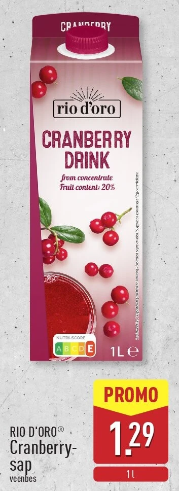 Cranberry- sap