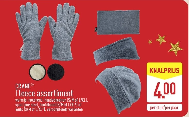 Fleece assortiment