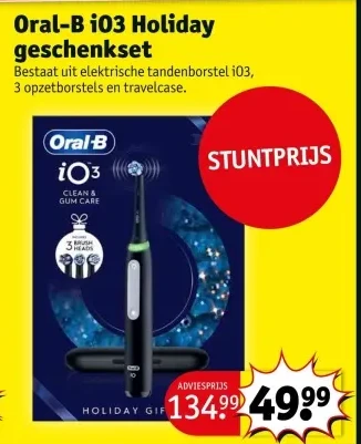 Oral-B iO3 Holiday geschenkset