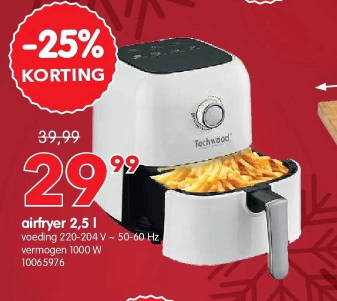 airfryer 2,5 l
