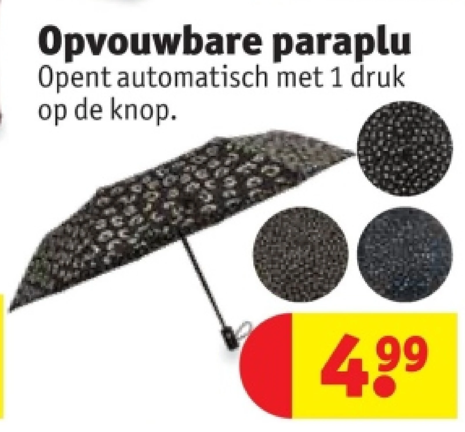 Opvouwbare paraplu