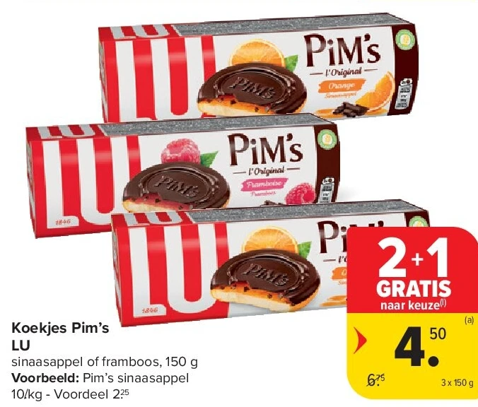Koekjes Pim’s LU
