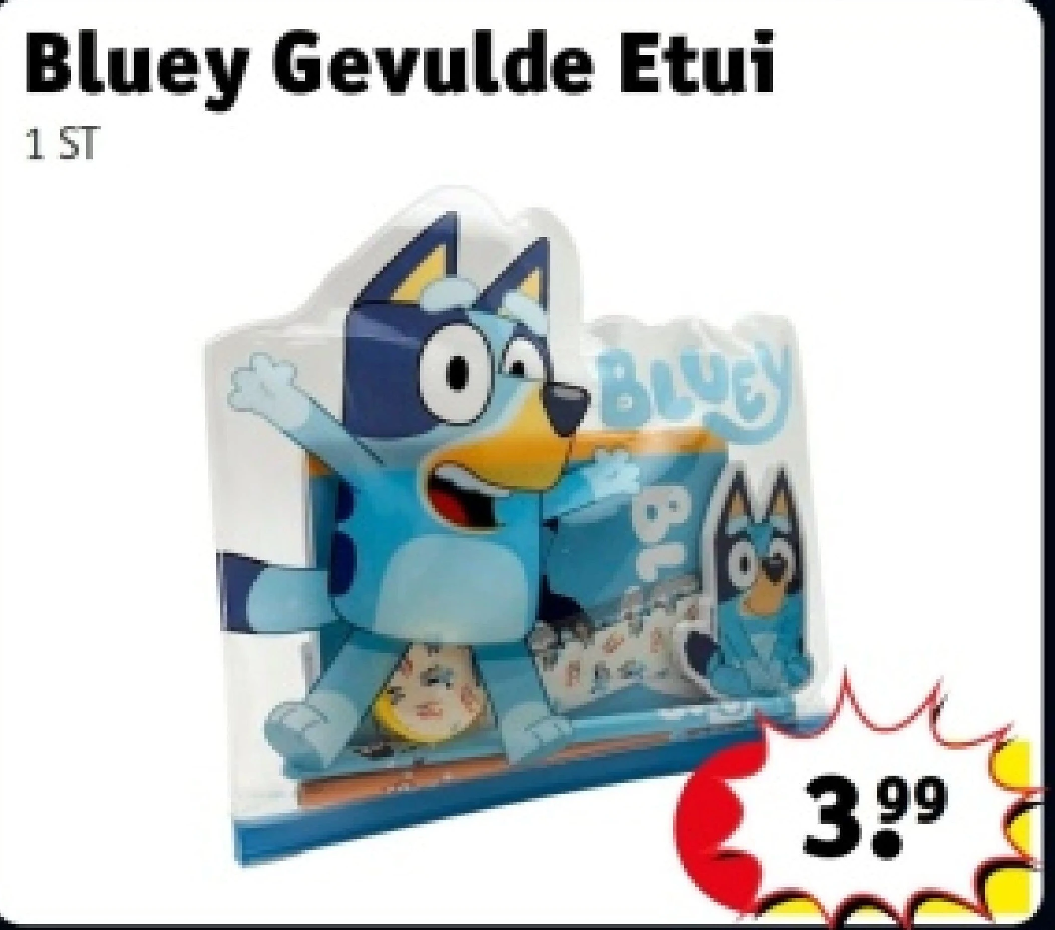 Bluey Gevulde Etui