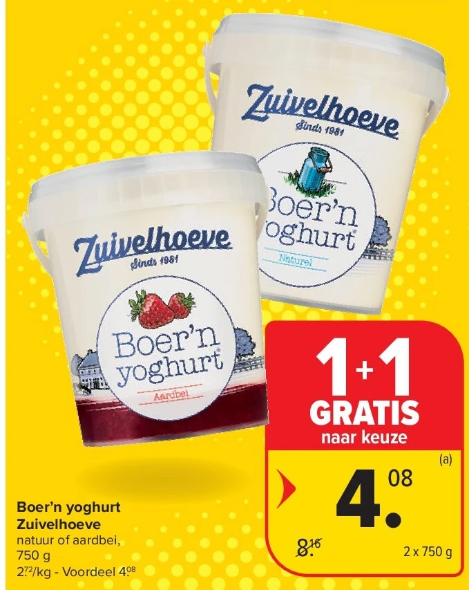 Boer’n yoghurt Zuivelhoeve