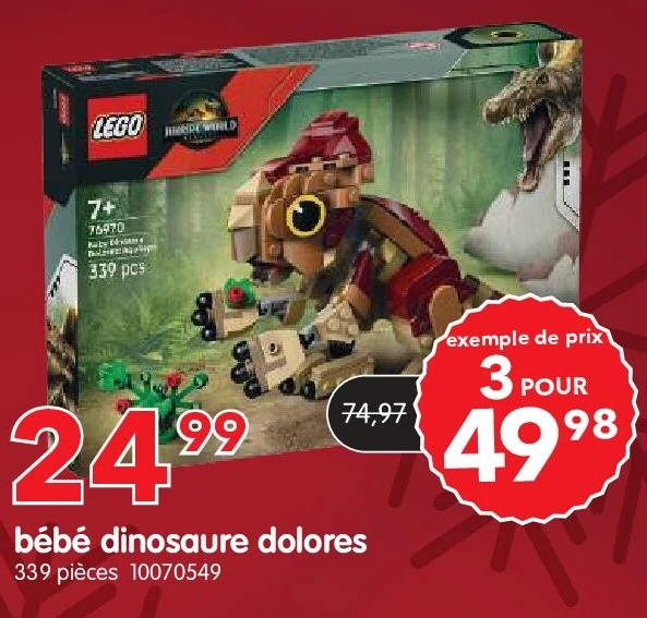 bébé dinosaure dolores