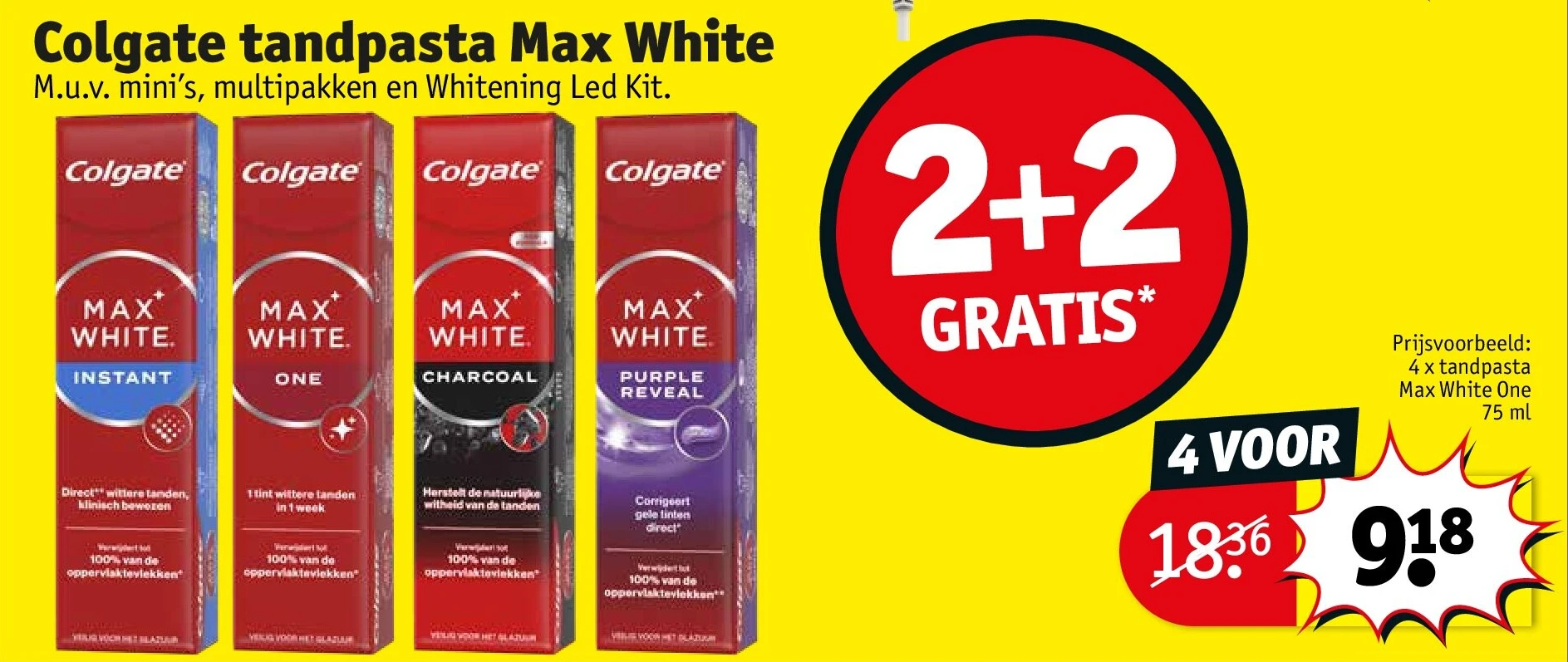 Colgate tandpasta Max White