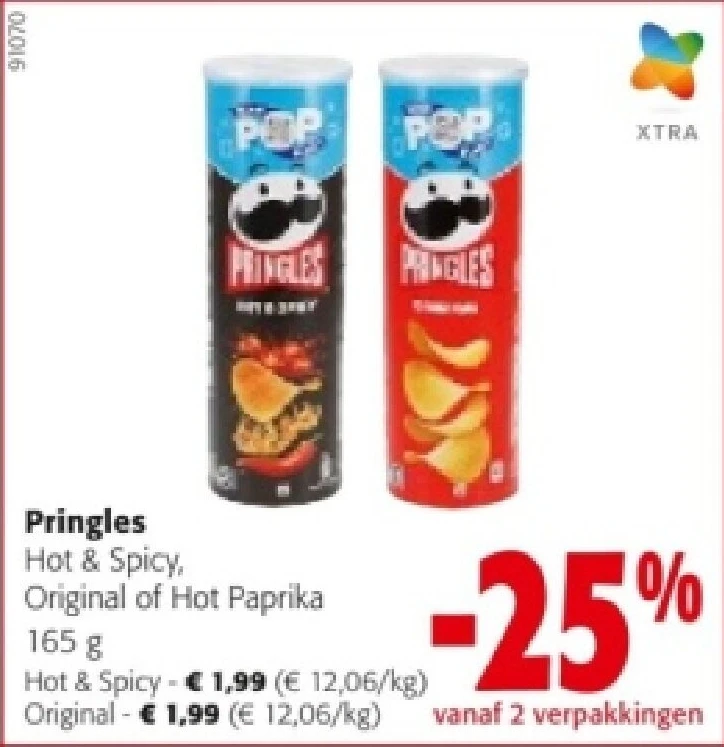 Pringles Hot & Spicy