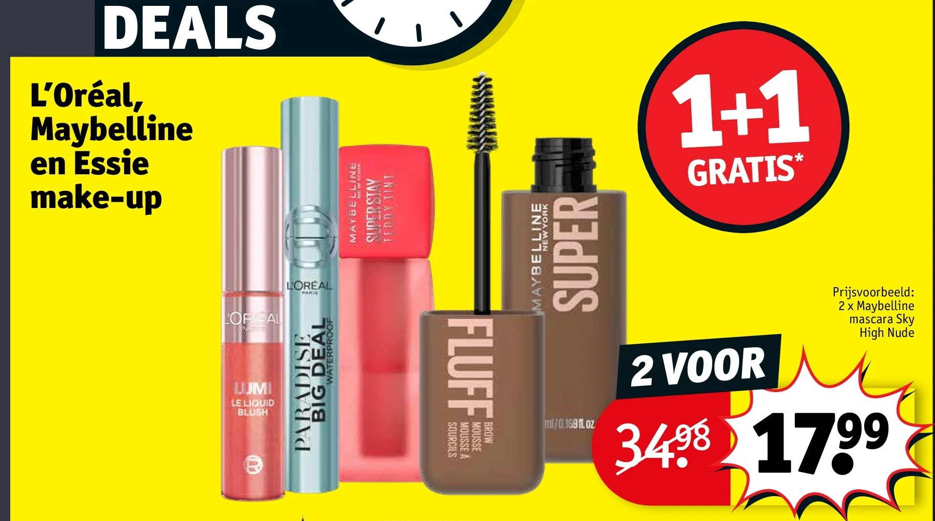L’Oréal, Maybelline en Essie make-up