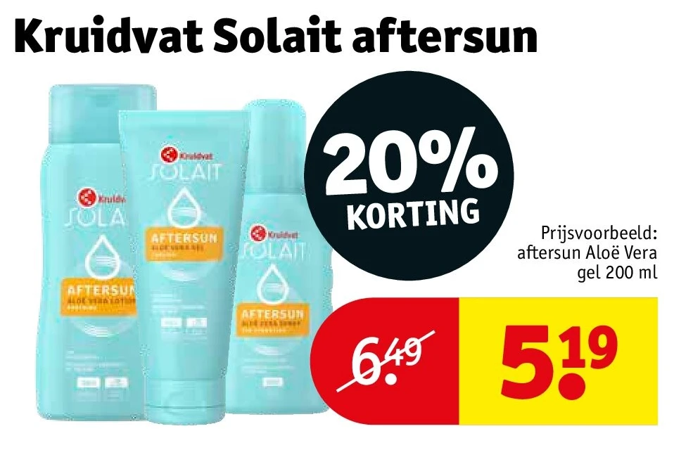 Kruidvat Solait aftersun