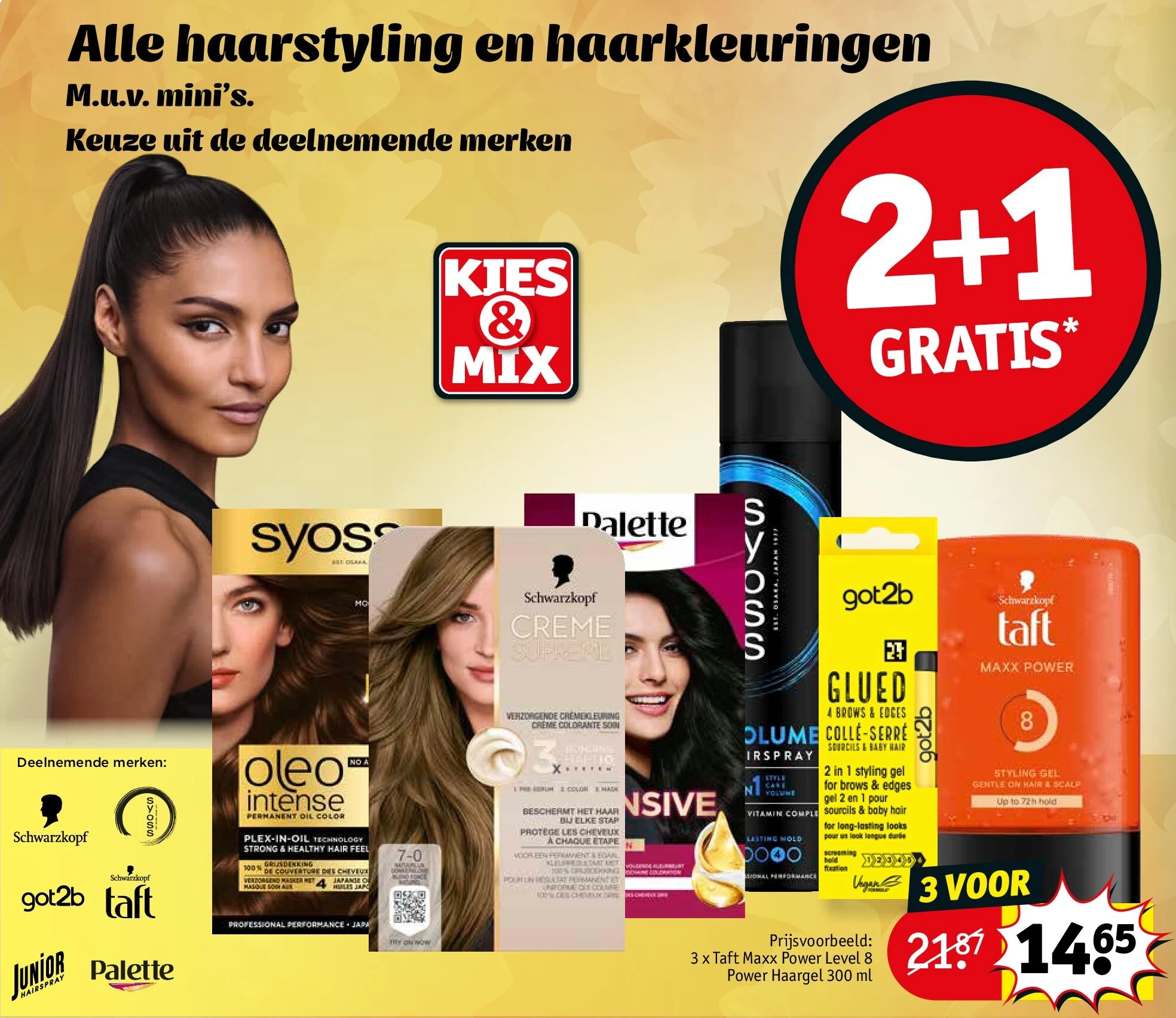 Alle haarstyling en haarkleuringen