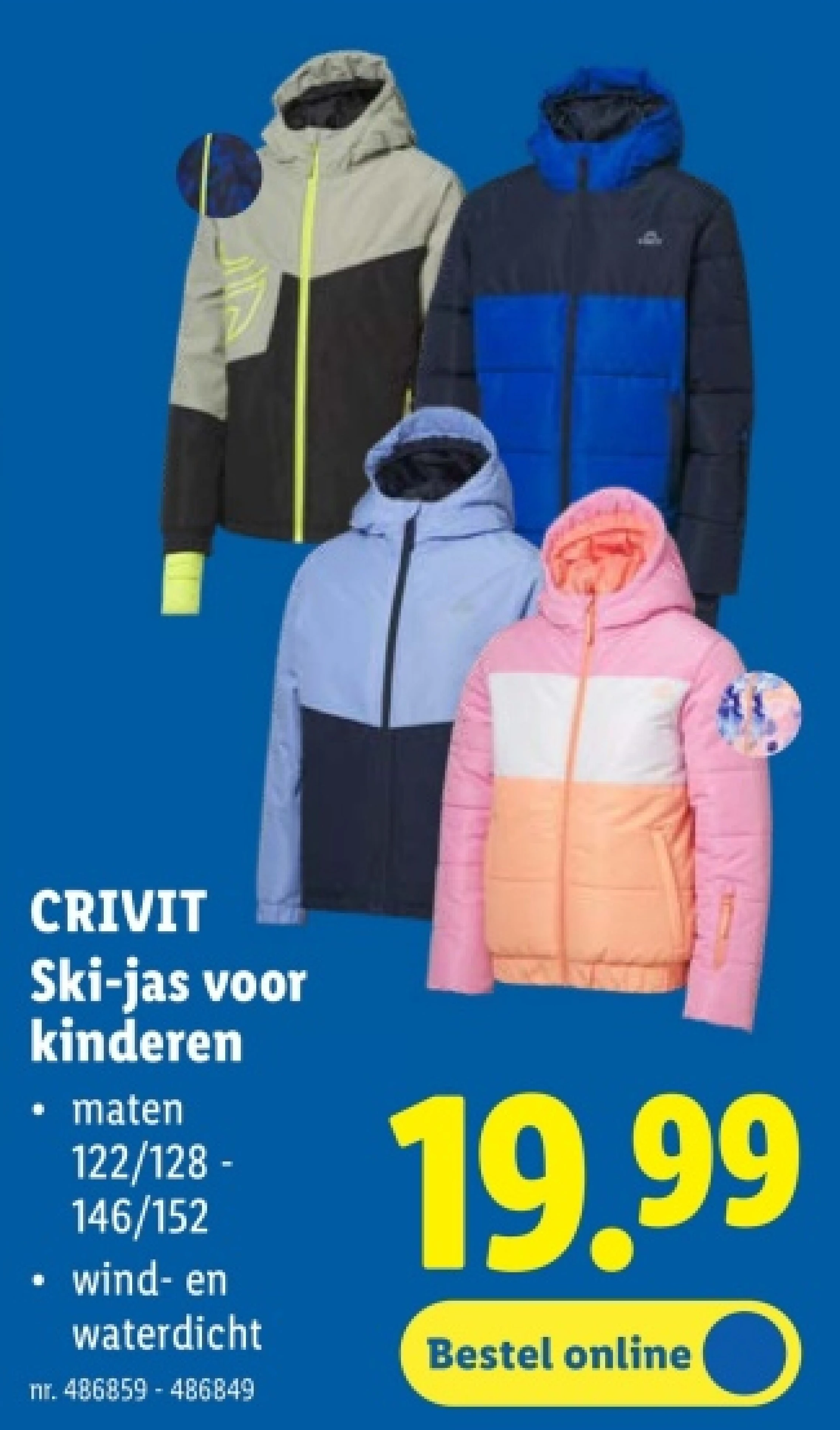 Ski-jas voor kinderen