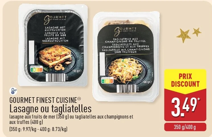 Lasagne ou tagliatelles