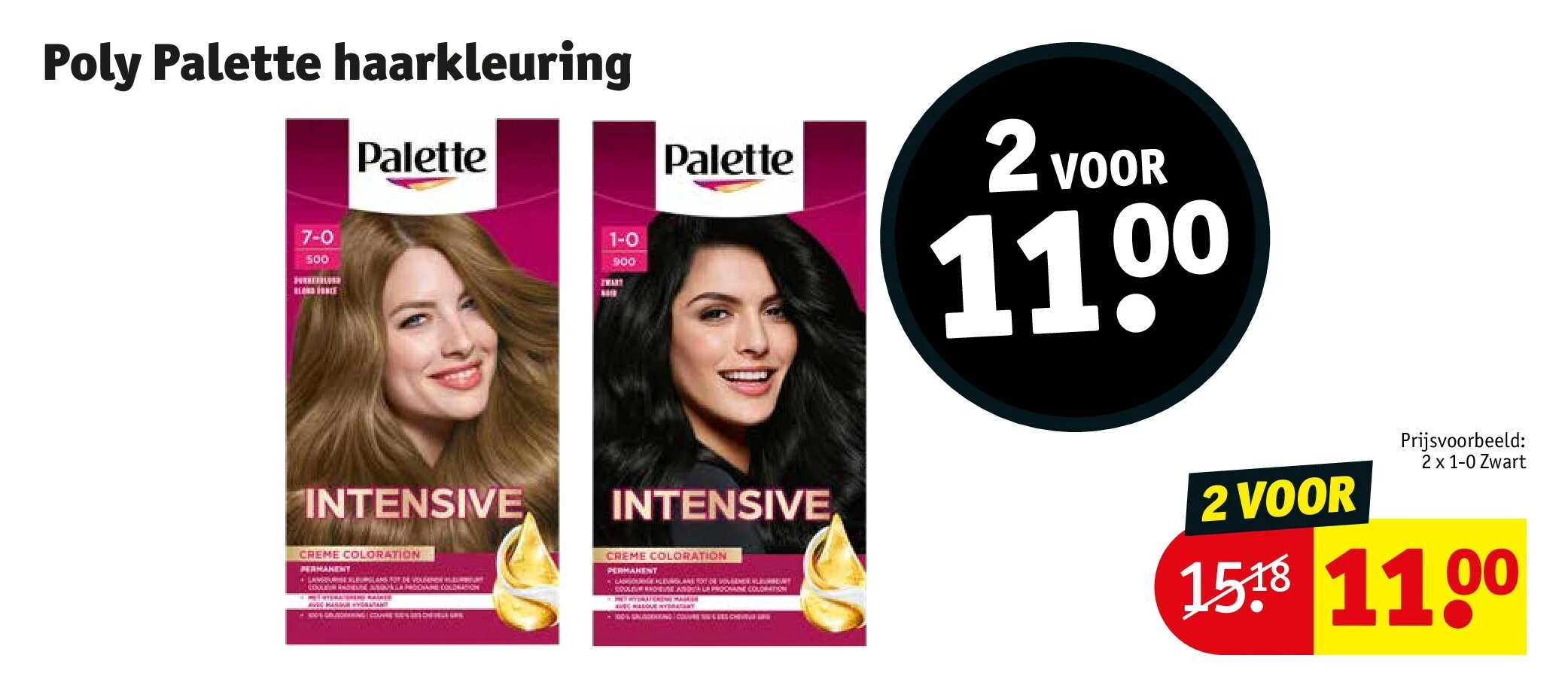 Poly Palette haarkleuring