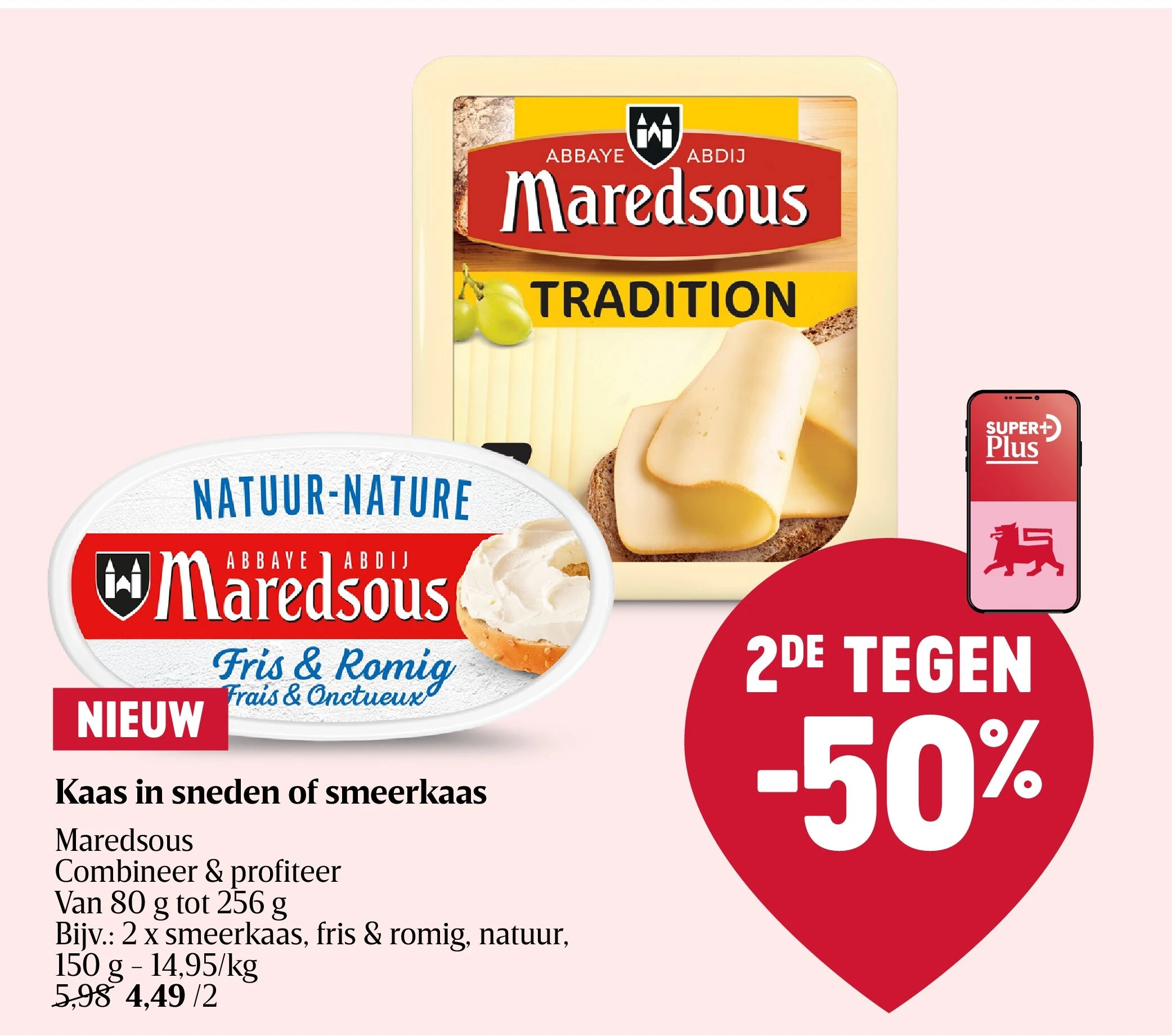 Kaas in sneden of smeerkaas