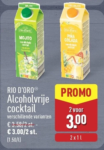 Alcoholvrije cocktail