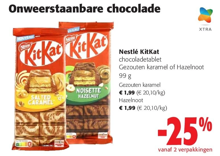 Nestlé KitKat Gezouten karamel