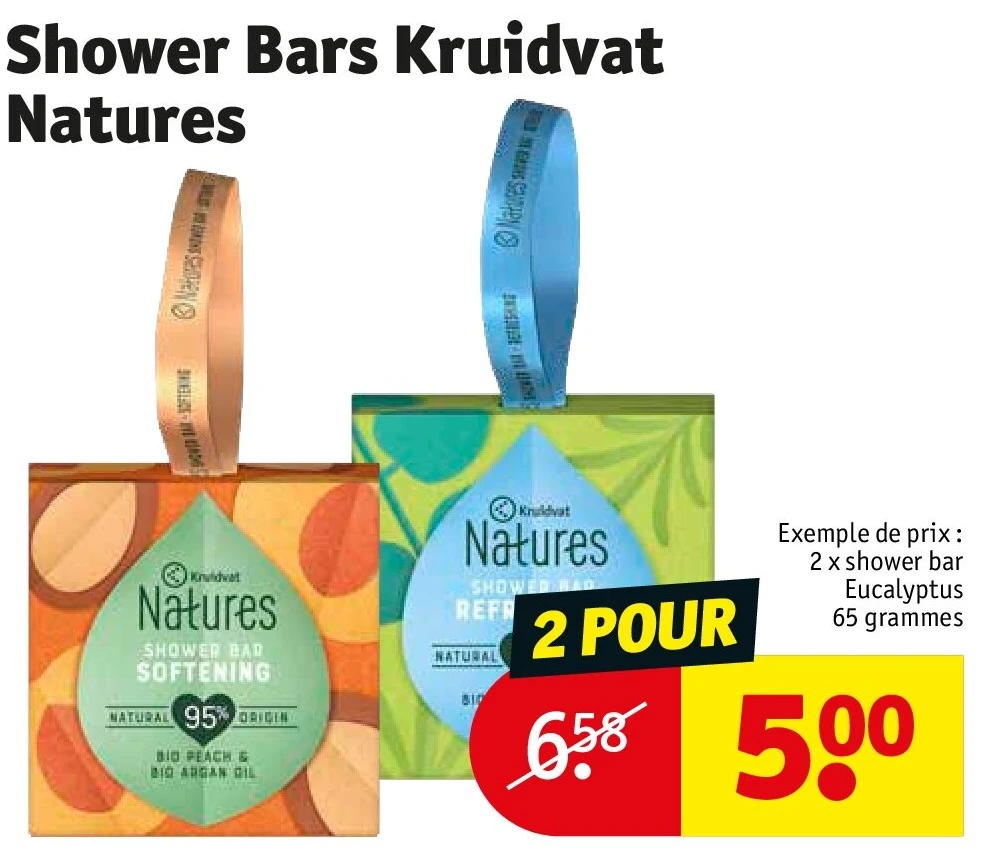 Shower Bars Kruidvat Natures