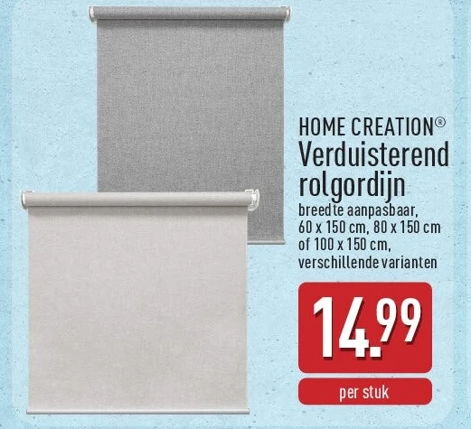 Verduisterend rolgordijn