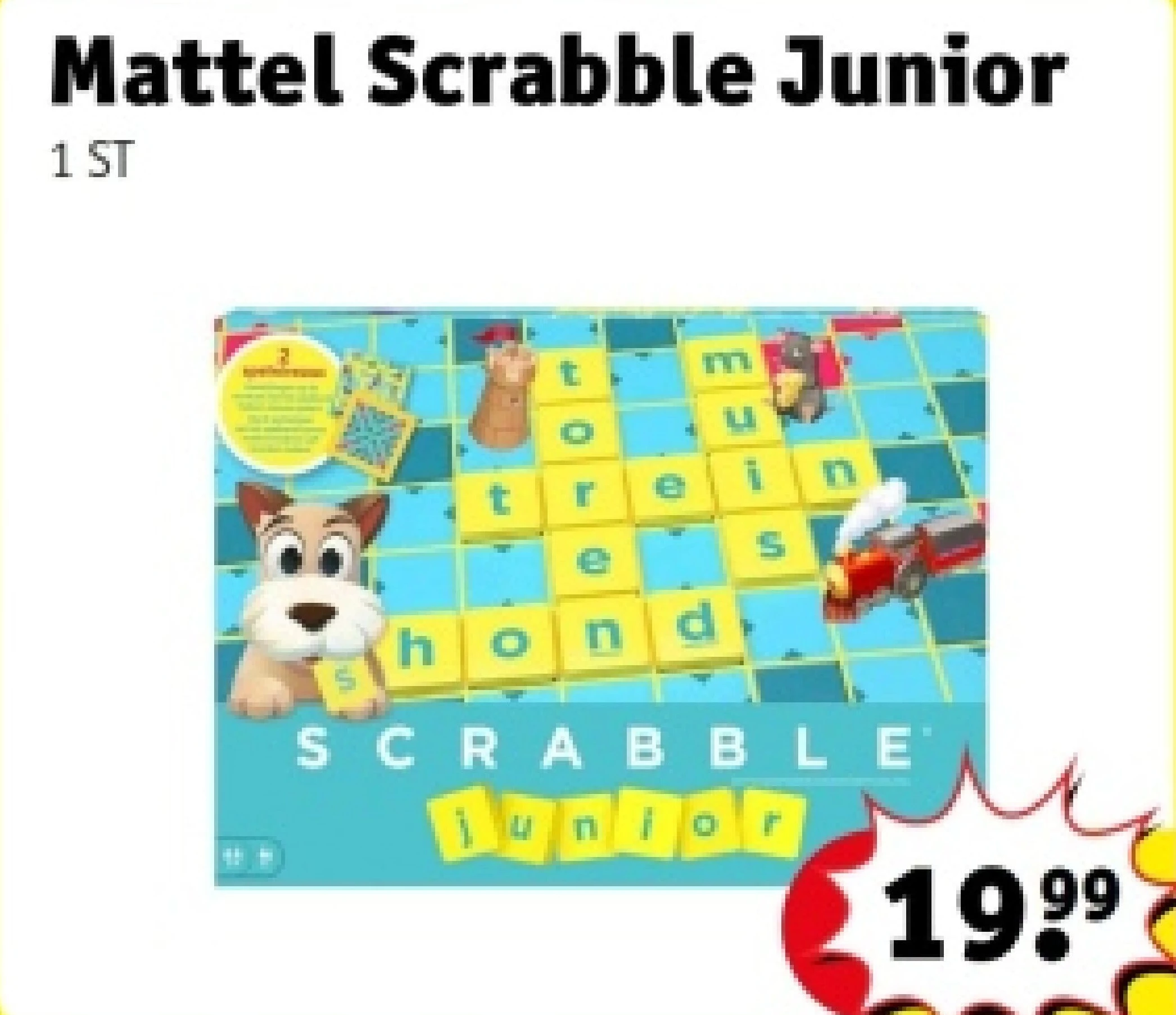 Mattel Scrabble Junior