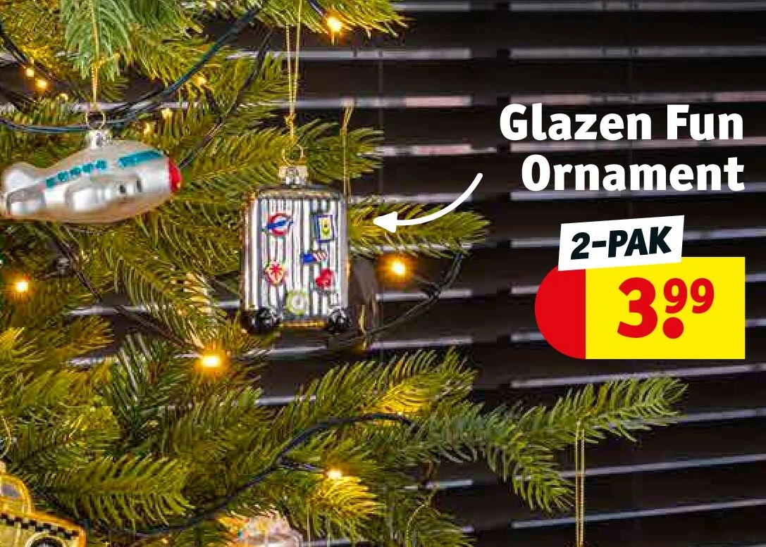 Glazen Fun Ornament
