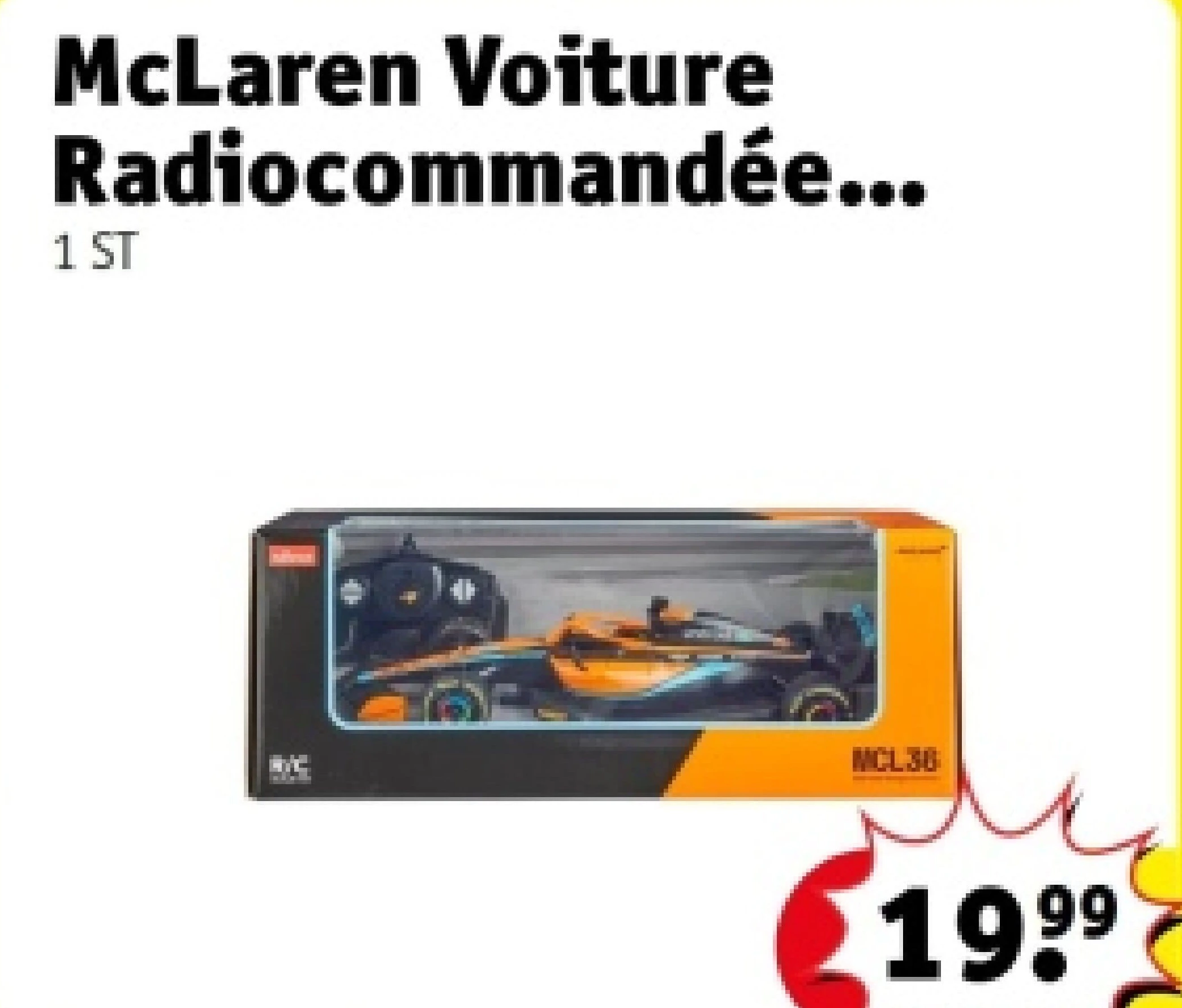 McLaren Voiture Radiocommandée.