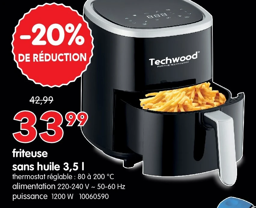 friteuse sans huile 3,5 l