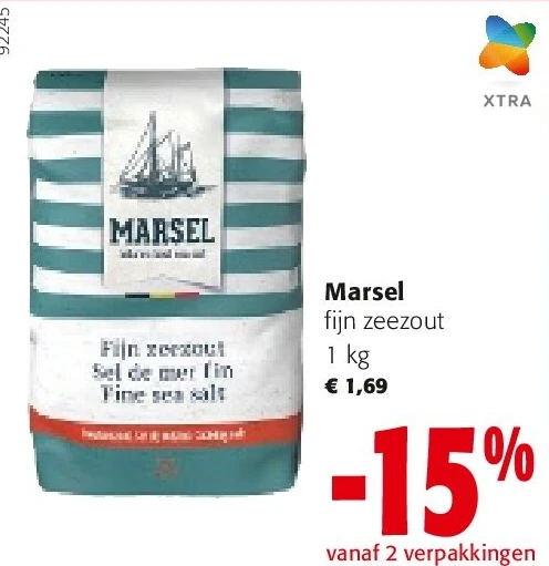 Marsel fijn zeezout 1 k