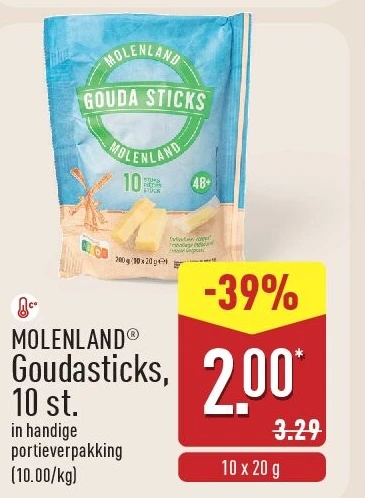 Goudasticks, 10st.