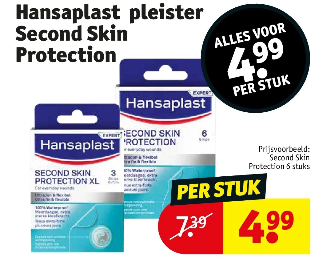Hansaplast pleister Second Skin Protection