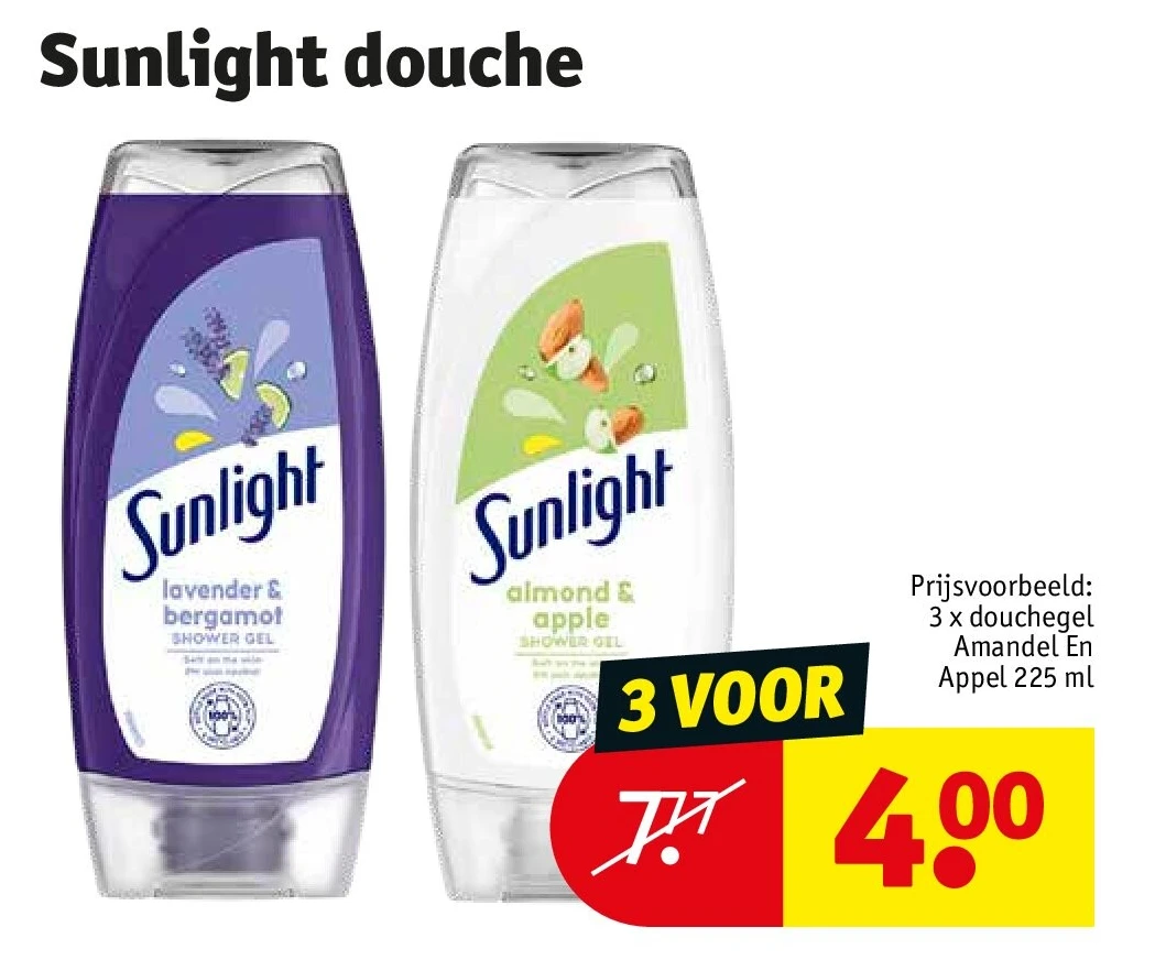 Sunlight douche