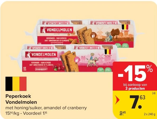 Peperkoek Vondelmolen