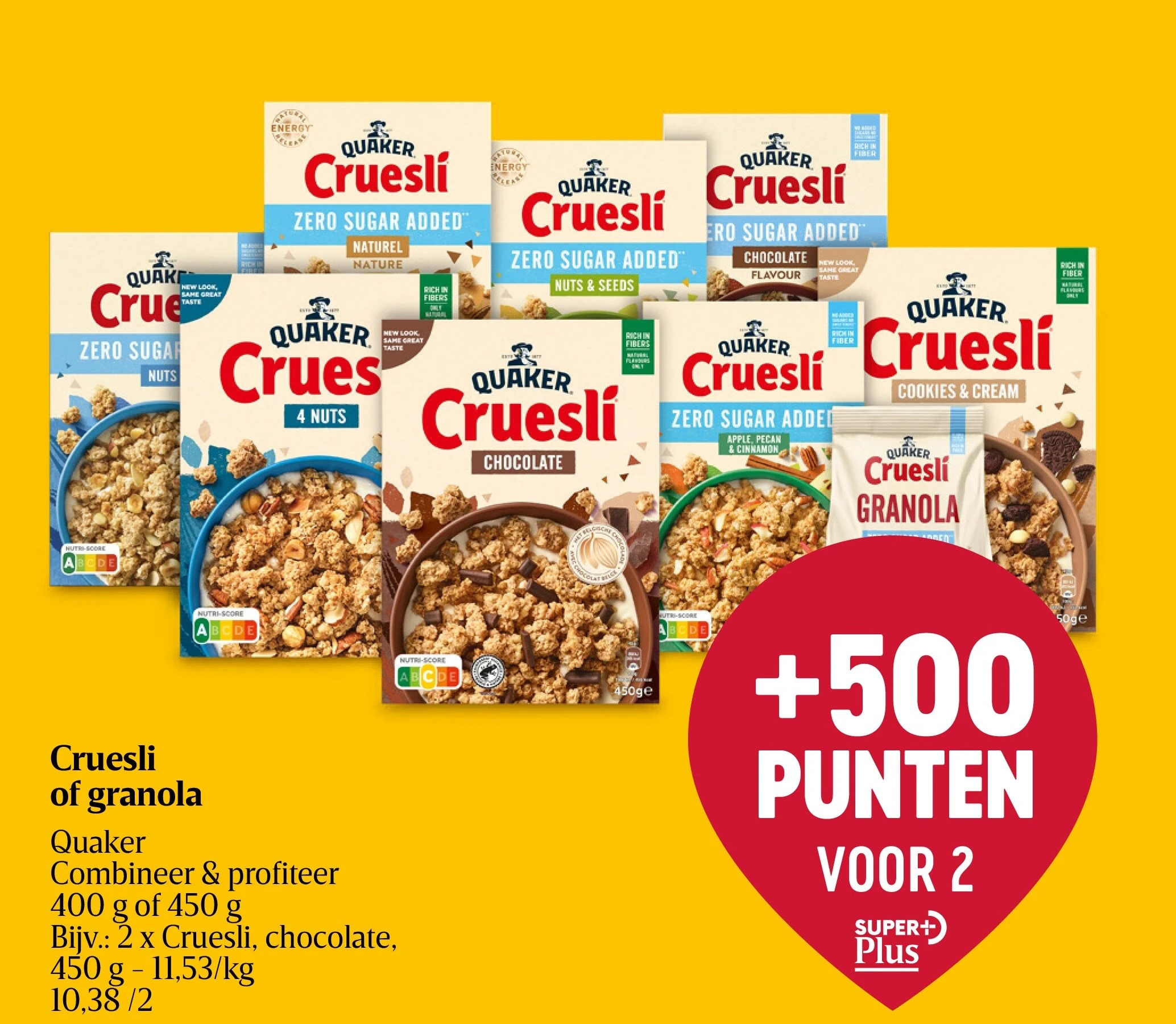 Cruesli of granola
