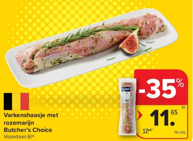 Varkenshaasje met rozemarijn Butcher’s Choice