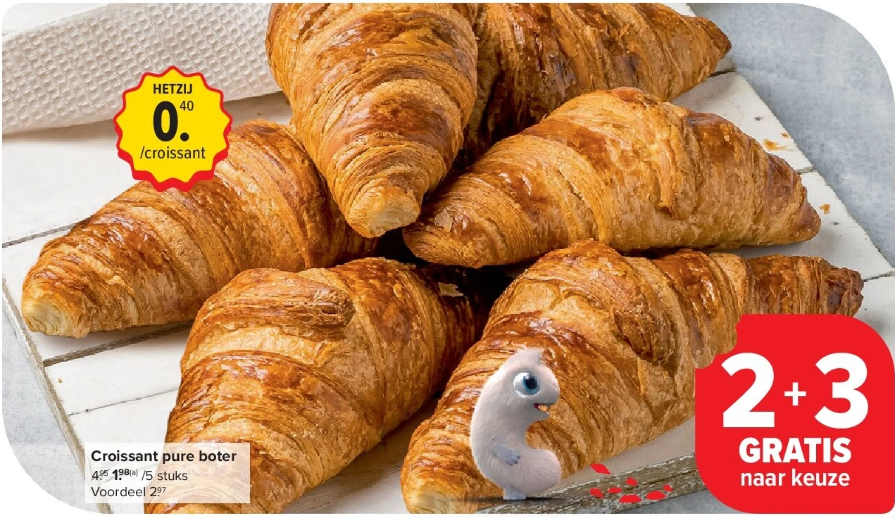 Croissant pure boter
