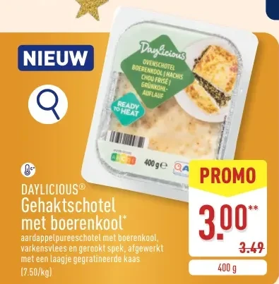 Gehaktschotel met boerenkool