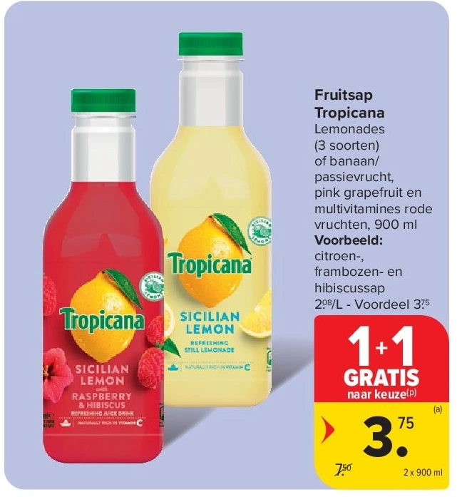 Fruitsap Tropicana