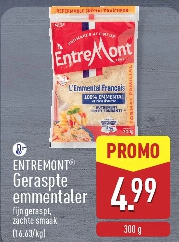 Geraspte emmentaler