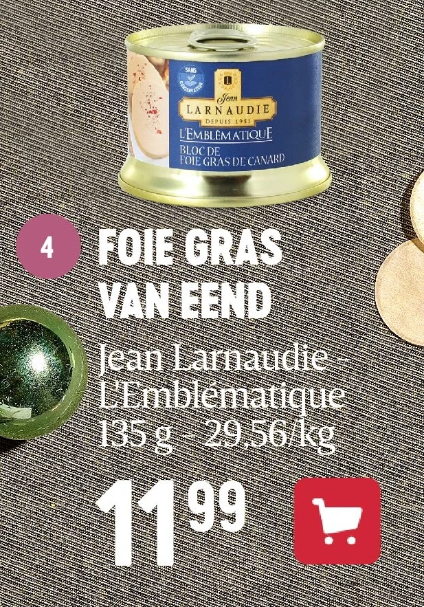 FOIE GRAS VAN EEND