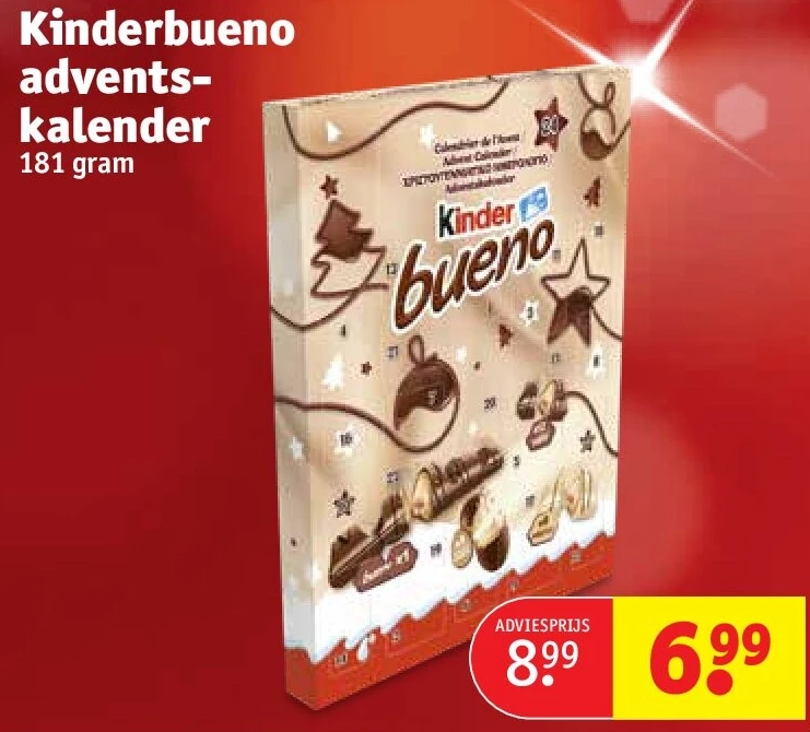 Kinderbueno adventskalender