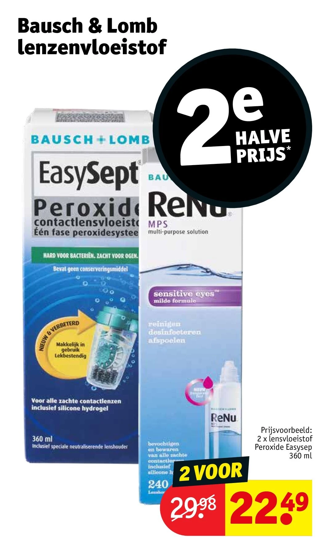 Bausch & Lomb lenzenvloeistof