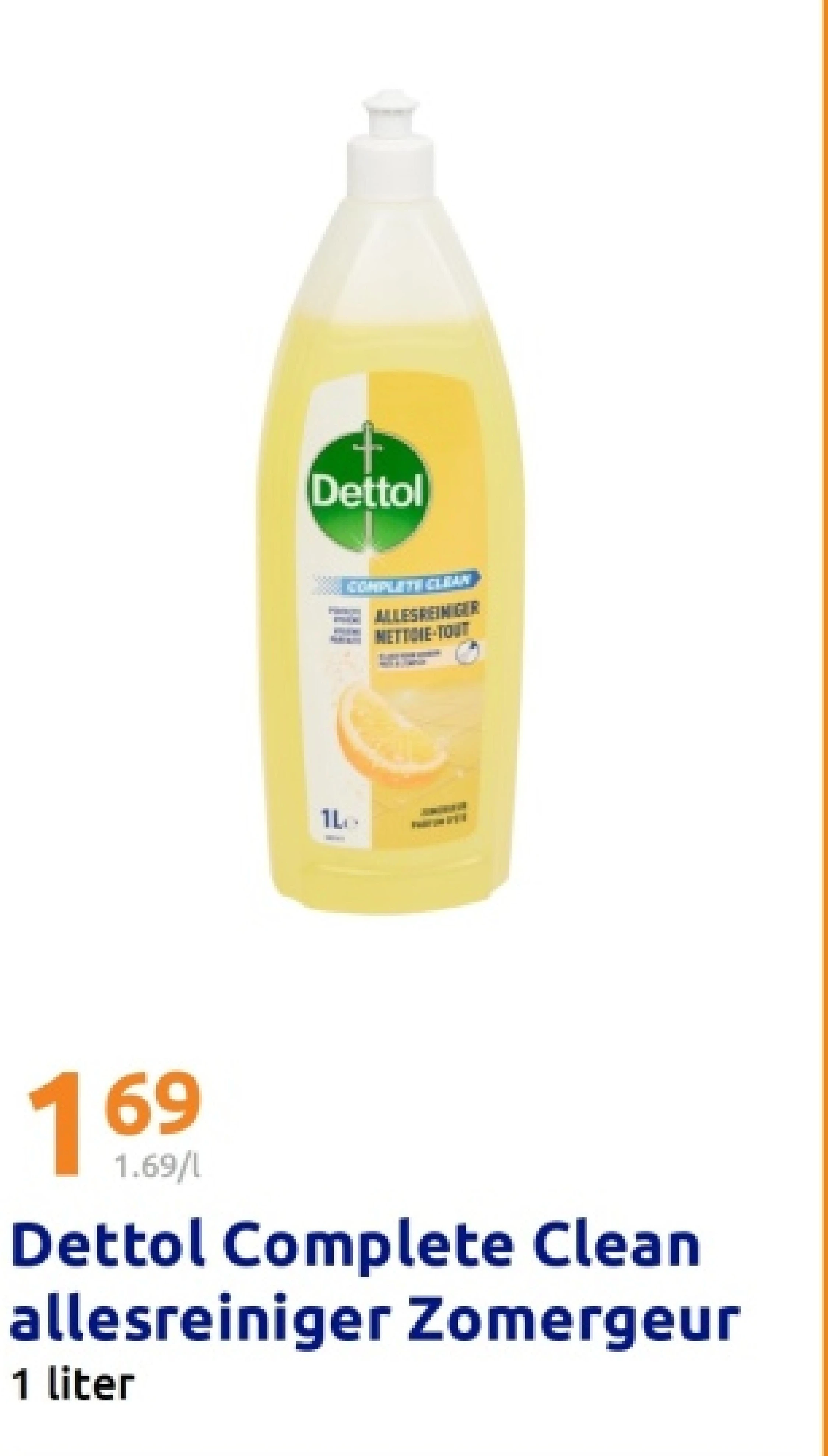 Dettol Complete Clean allesreiniger Zomergeur