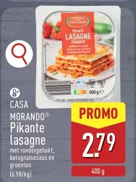 Pikante lasagne