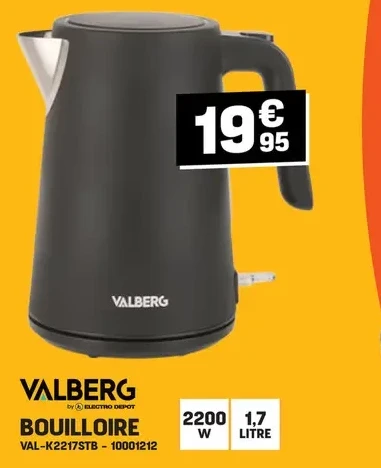 BOUILLOIRE VAL-K2217STB