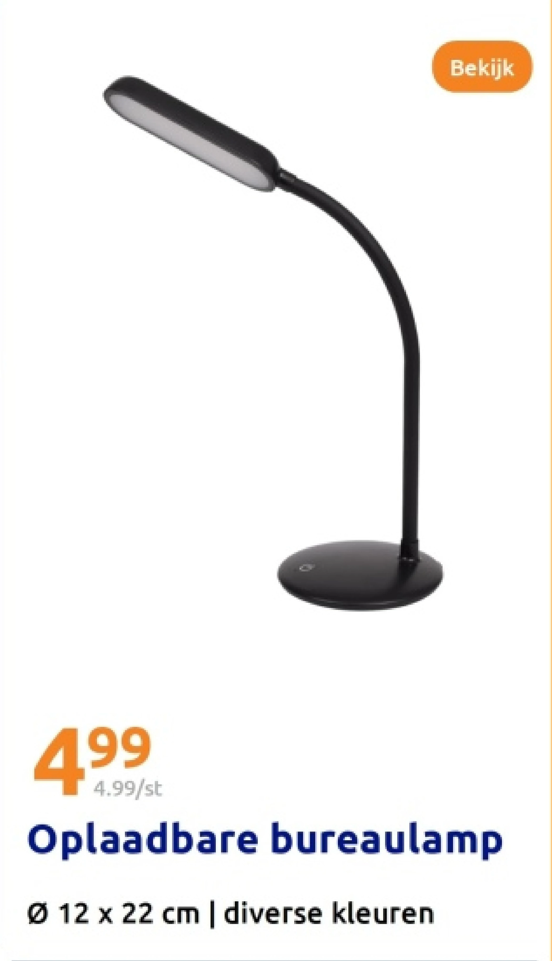 Oplaadbare bureaulamp