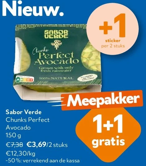 Sabor Verde Chunks Perfect Avocado 150 g