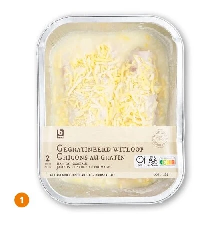 Boni Selection gegratineerd witloof met ham en kaassaus