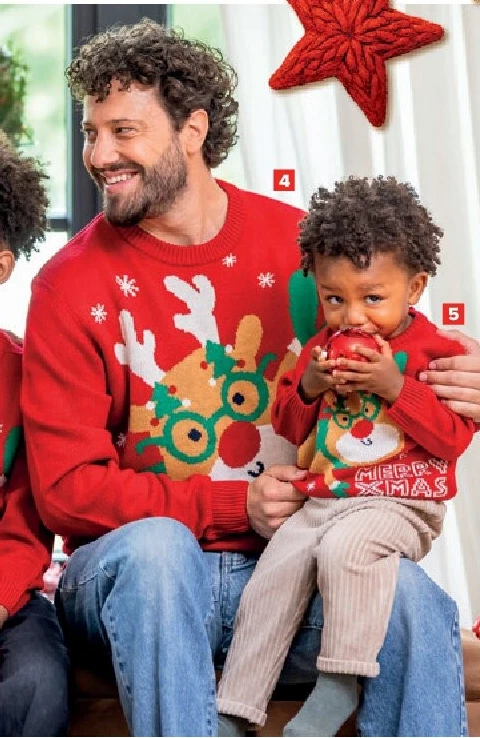 Kersttrui voor heren - S tot XXXL