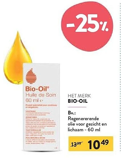 Regenererende olie voor gezicht en lichaam - 60 ml